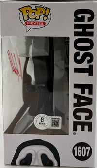 Neve Campbell signed "Ghost Face" Funko #1607 (Scream) - Beckett COA