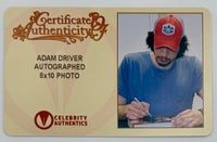 Adam Driver signed 8x10 (Star Wars) - Celebrity Authentics COA
