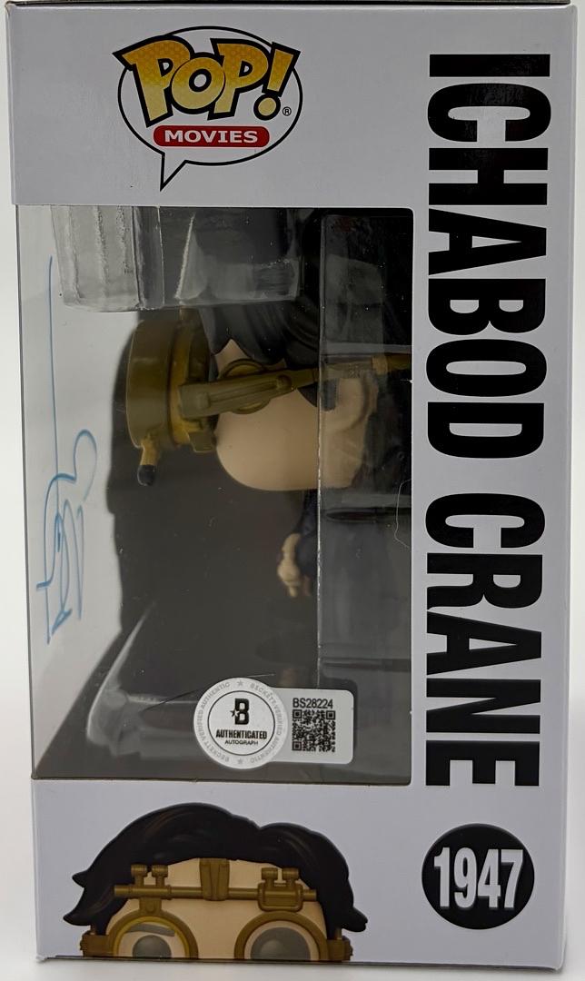 Johnny Depp Signed "Ichabod Crane" Funko #1947 (Sleepy Hollow) *RARE* Beckett COA