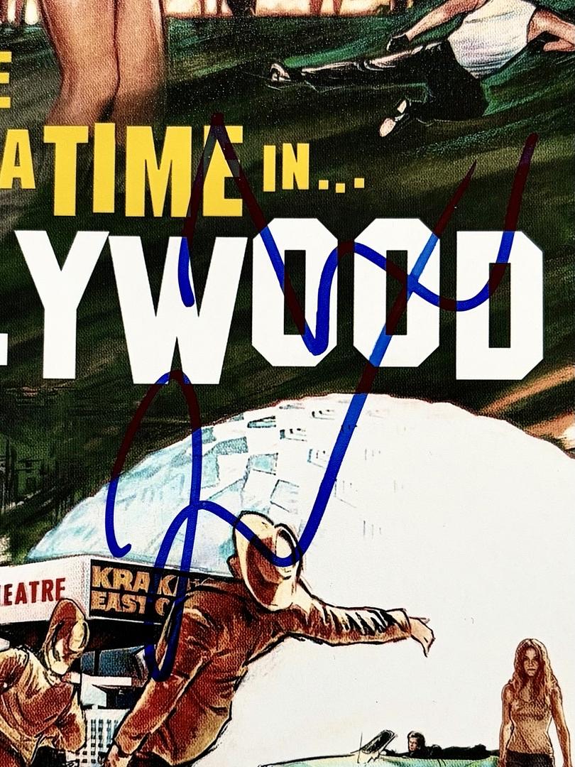 Quentin Tarantino signed 12x18 (Once Upon A Time in Hollywood) - Beckett COA