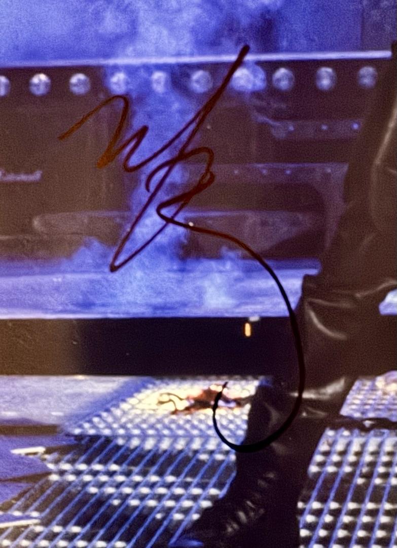 Mark Wahlberg Signed 11x14 Photo (Rock Star) - Beckett COA
