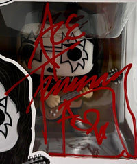 Ace Frehley Signed Funko Pop #123 "The Spaceman" (KISS) - ACOA COA