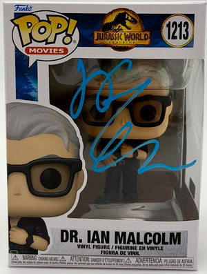 Jeff Goldblum Signed Funko Pop #1213 "Dr. Ian Malcolm" (Jurassic World) - Celebrity Authentics