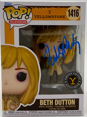 Kelly Reilly Signed Funko Pop #1416 Beth Dutton (Yellowstone) -  Beckett COA