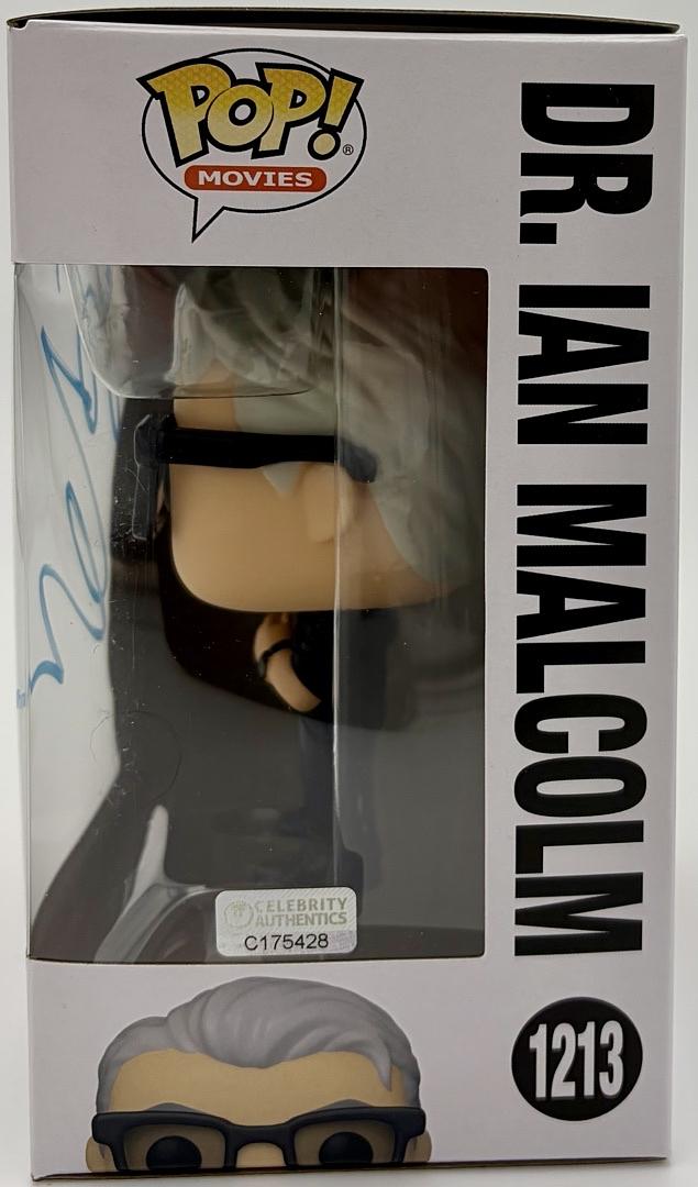 Jeff Goldblum Signed Funko Pop #1213 "Dr. Ian Malcolm" (Jurassic World) - Celebrity Authentics