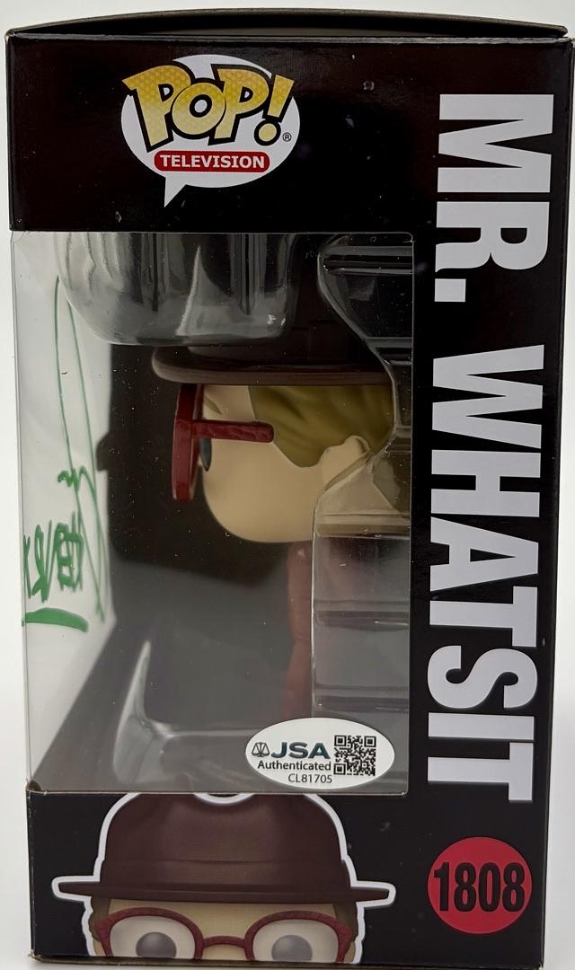 Jamie Campbell Bower signed Signature Series "Mr. Whatsit" Funko #1808 (Stranger Things) - JSA COA