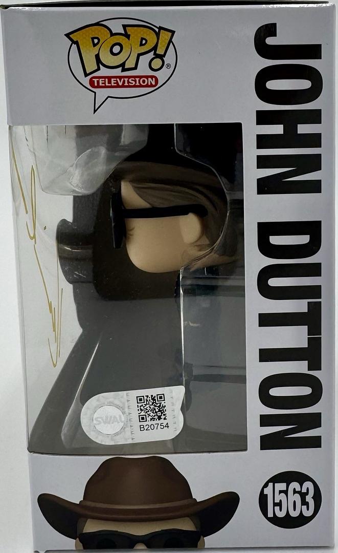 Kevin Costner Signed Funko Pop #1563 "Yellowstone" - SWAU COA