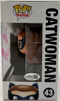 Julie Newmar Signed Funko Pop #43 Catwoman (Batman)  - JSA COA