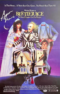 Geena Davis Signed 11x17 Photo (Beetlejuice) - Schwartz COA