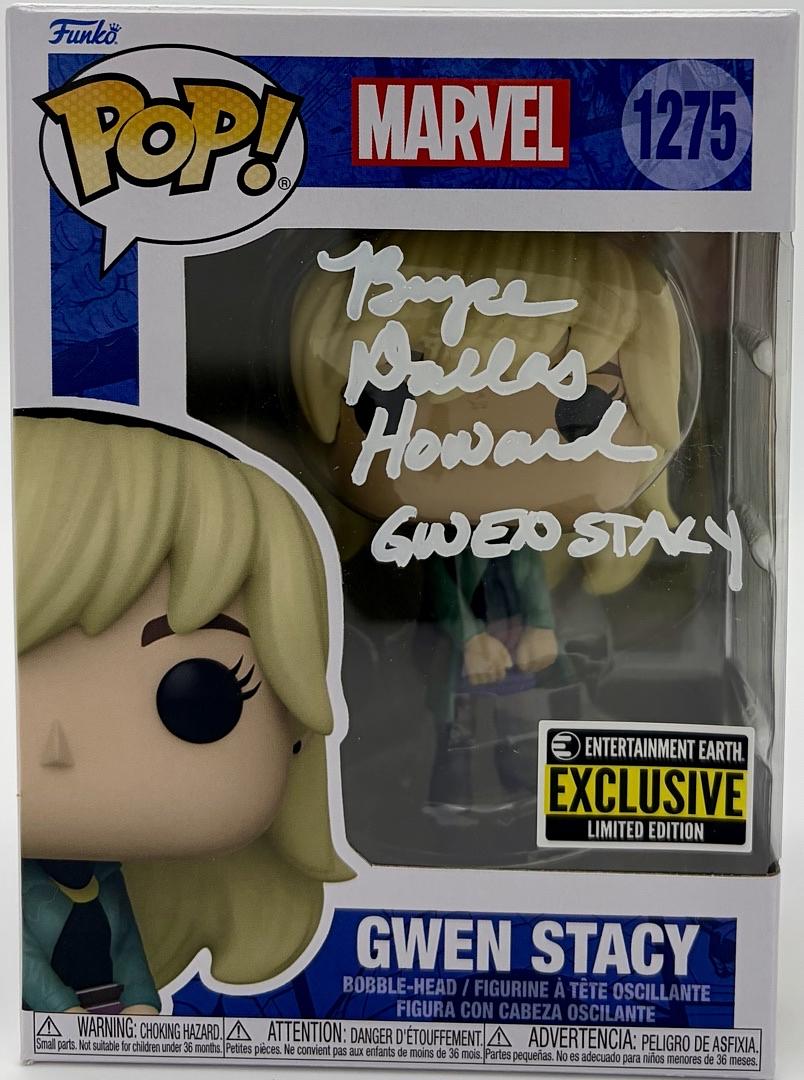 Bryce Dallas Howard Signed Funko Pop #1275 "Gwen Stacy" (Spider-Man) - Beckett COA
