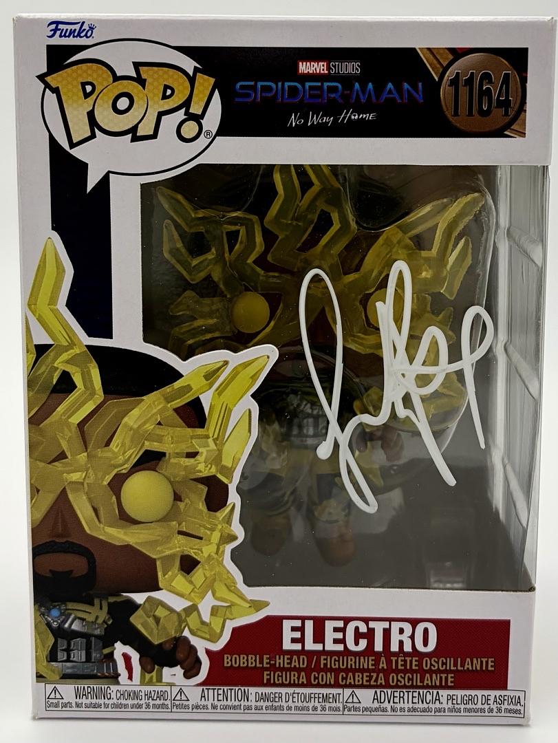 Jamie Foxx signed Funko #1164 "Spiderman" - Beckett COA
