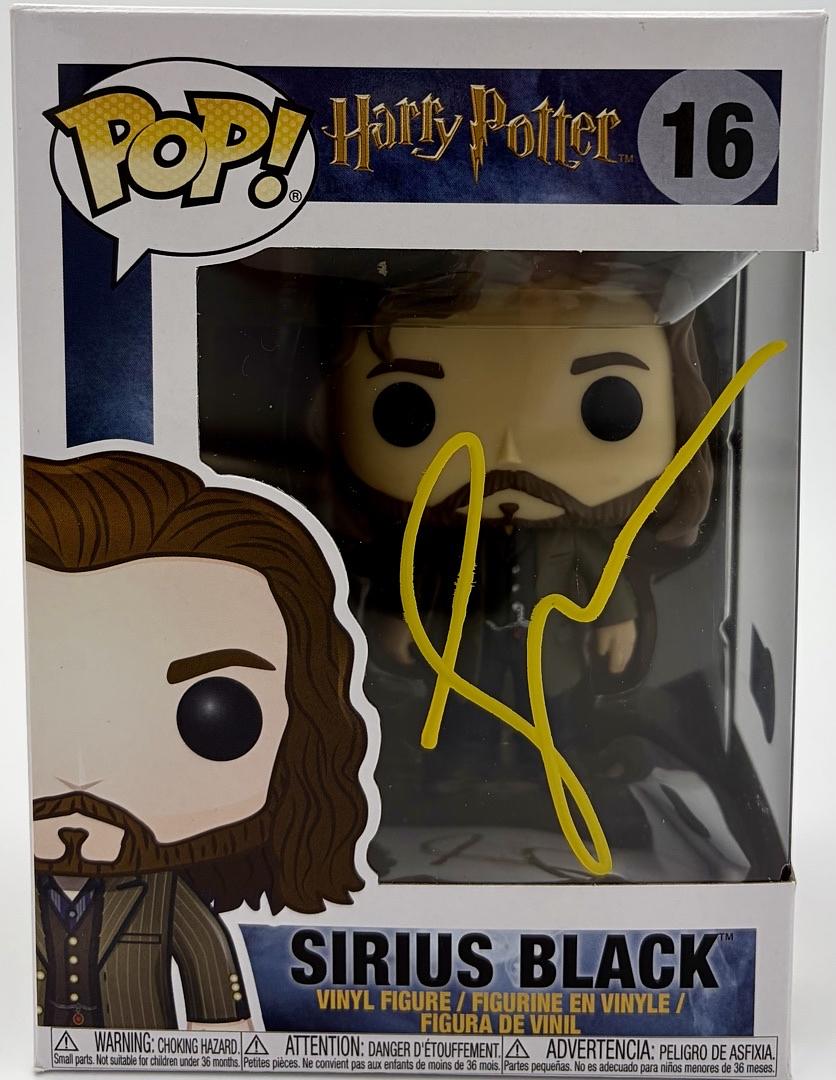 Gary Oldman Signed Funko Pop #16 "Sirius Black" (Harry Potter) - Beckett COA