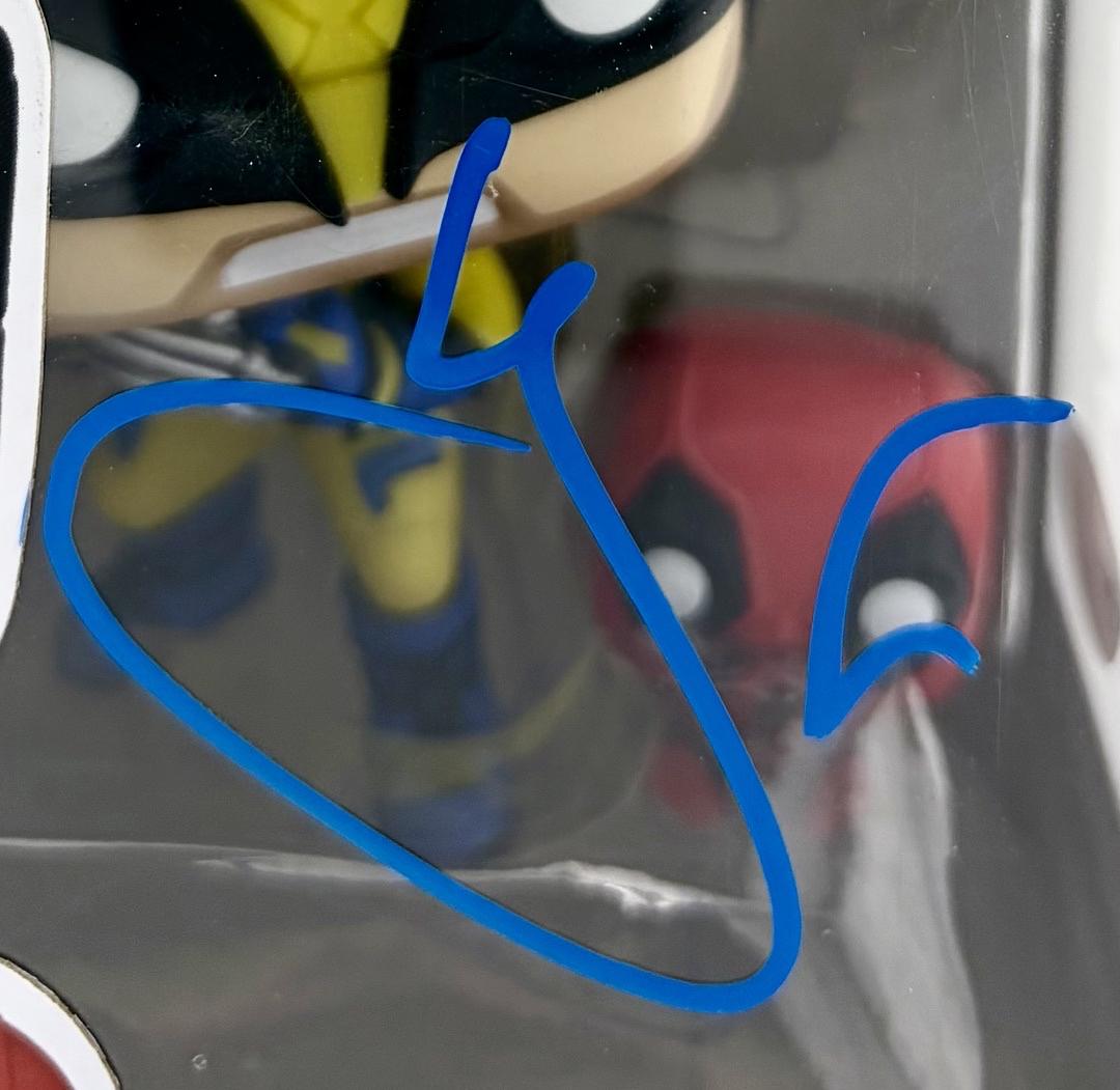 Hugh Jackman Signed Exclusive Funko Pop #1403 Wolverine (Deadpool & Wolverine)-JSA COA