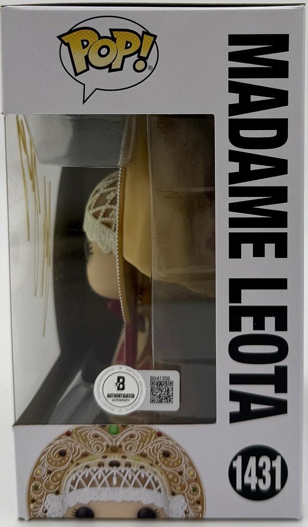 Jennifer Tilly Signed "Madame Leota" Funko #1431 (Haunted Mansion) - Beckett COA