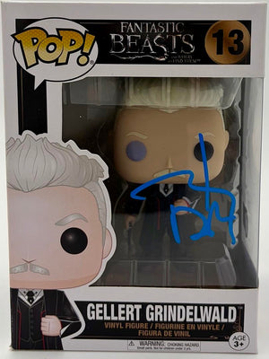 Johnny Depp Signed "Gellert Grindelwald" Funko Pop #13 (Fantastic Beasts) - Beckett COA
