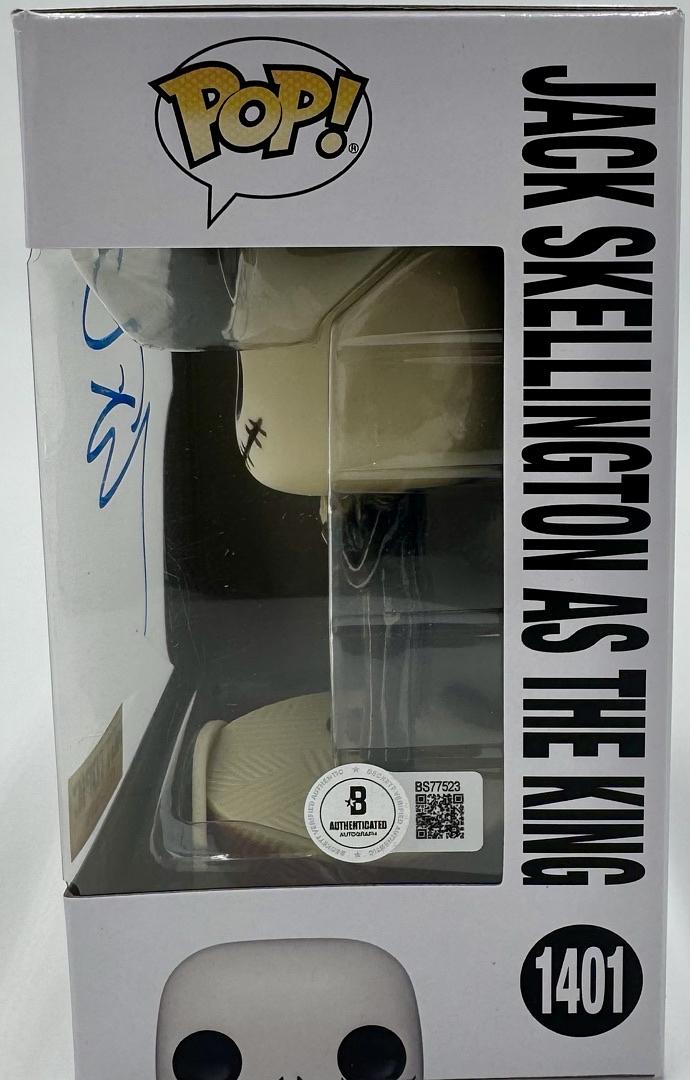 Tim Burton Signed Funko Pop #1401 "Jack Skellington" *RARE* - Beckett COA
