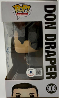 Jon Hamm Signed Funko Pop #908 "Don Draper" (MadMen) - Beckett COA
