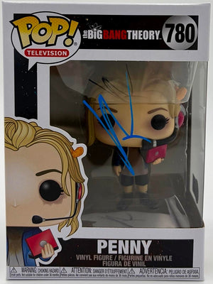 Kaley Cuoco Signed #780 Penny from Big Bang Theory Funko Pop - Beckett COA