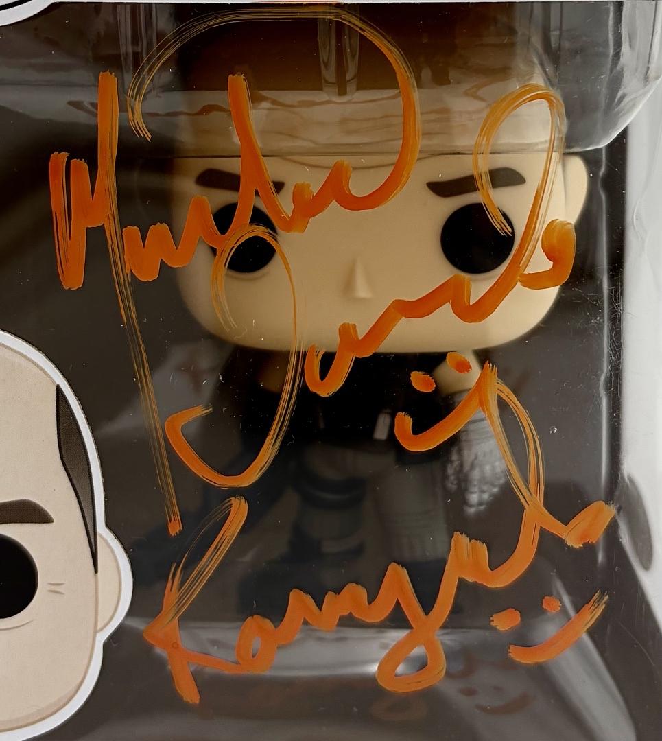 Michael Ironside signed "Jean Rasczak" Funko #1050 (Starship Troopers) - JSA COA