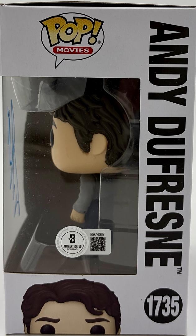 Tim Robbins Signed Funko Pop #1735 "Andy Dufresne" (Shawshank Redemption) - Beckett COA