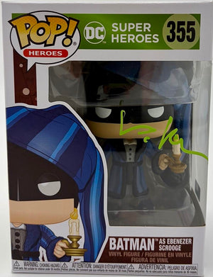Val Kilmer Signed Funko Pop #355 (Batman as Ebenezer Scrooge) *RARE*-Celebrity Authentics COA
