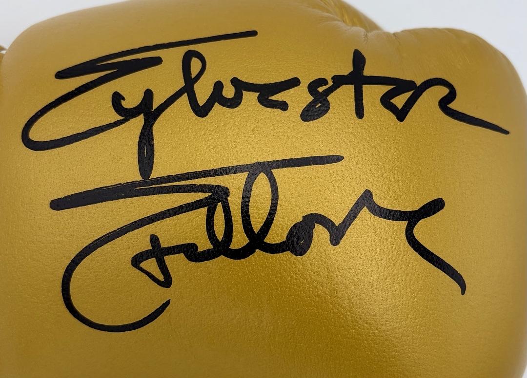 Sylvester Stallone signed boxing glove (Rocky) - ASI COA