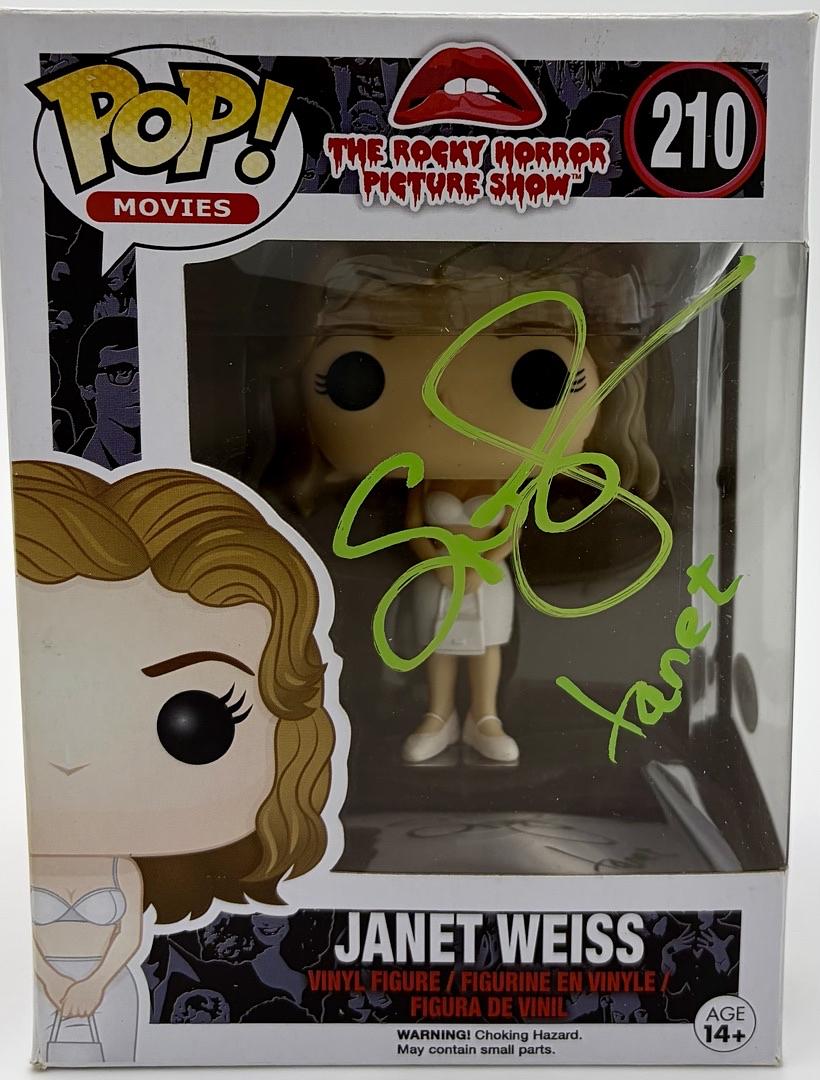Susan Sarandon signed "Janet Weiss" Funko #210 (Rocky Horror Picture Show) - JSA COA