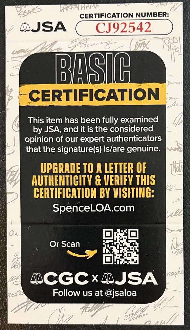 Leonardo DiCaprio signed 11x17 (Killers of the Flower Moon) - JSA COA