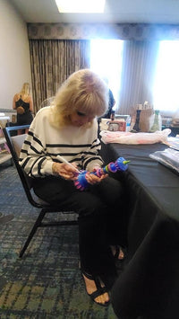 Barbara Eden Signed Jeannie Bottle Prop signed twice (I Dream of Jeannie) - JSA COA