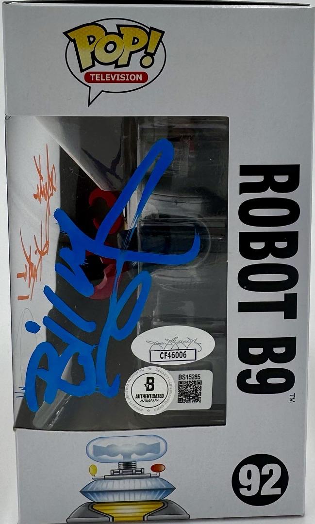 Marta Kristen & Billy Mumy signed Funko #92 (Lost in Space) - JSA and Beckett COA