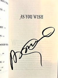 Cary Elwes signed paperback book "As You Wish" - JSA COA