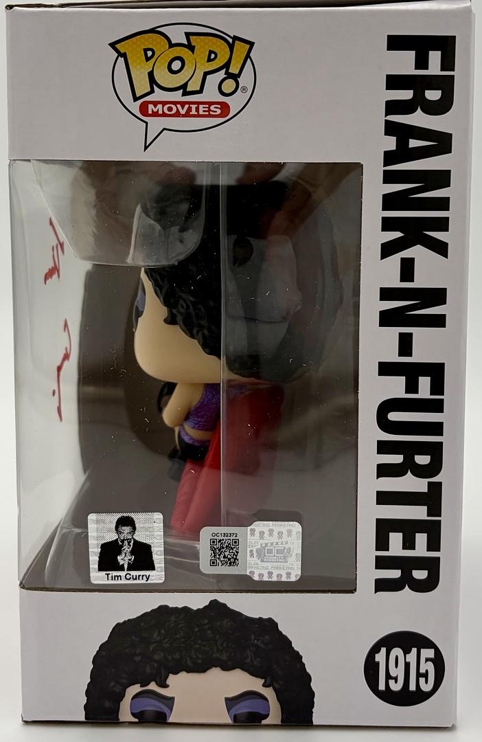 Tim Curry signed Funko #1915 "Frank-N-Furter" (Rocky Horror Picture Show) - OC Celebrity Marketing