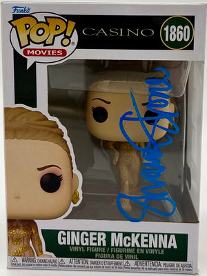 Sharon Stone signed "Ginger McKenna" Funko #1860 (Casino) - Beckett COA