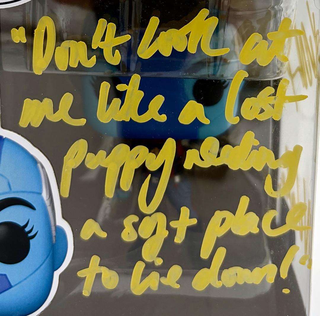 Karen Gillan Signed Funko Pop #1205 "Nebula" (GOTG) w/long quote - SWAU COA