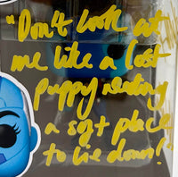 Karen Gillan Signed Funko Pop #1205 "Nebula" (GOTG) w/long quote - SWAU COA