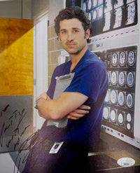 Patrick Dempsey signed 8x10 Inscribed "To Patty" JSA COA