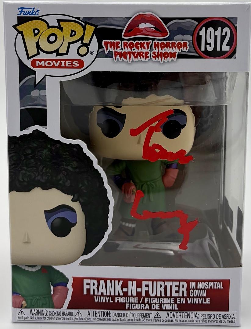 Tim Curry signed Funko #1912 "Frank-N-Furter" (Rocky Horror Picture Show) - OC Celebrity Marketing