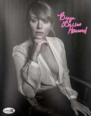 Bryce Dallas Howard Sexy Signed 8x10 Photo - JSA COA