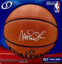 Magic Johnson signed replica basketball (Lakers) - Beckett COA