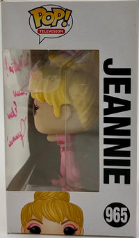 Barbara Eden Signed Funko Pop #965 "Jeannie" (I Dream Of Jeannie) w/Quote and Character Name - JSA COA