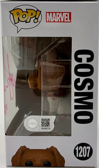 Maria Bakalova signed "Cosmo" Funko #1207 (GOTG) - SWAU COA