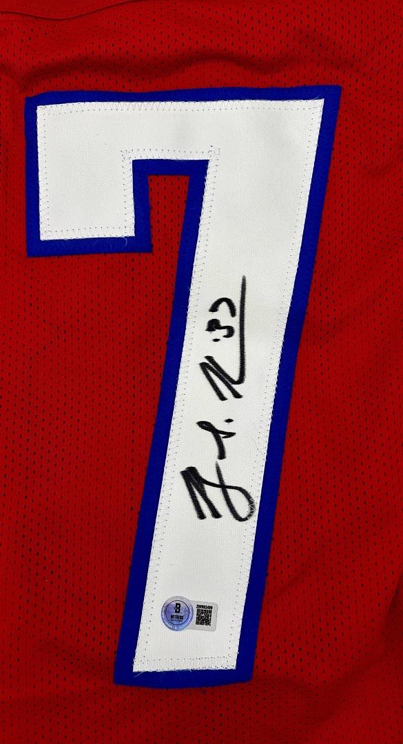 Rodney Harrison signed Patriots jersey - Beckett COA