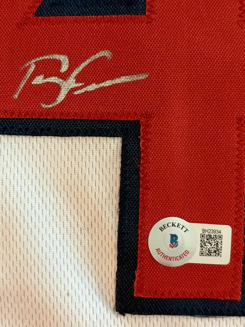Terry Francona signed Red Sox jersey - Beckett COA