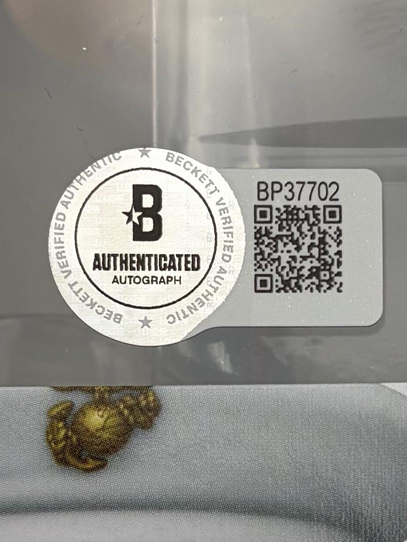 Alec Baldwin signed U.S. Marines Funko (USMC) w/ Lt. Ryan inscription - Beckett COA *RARE*