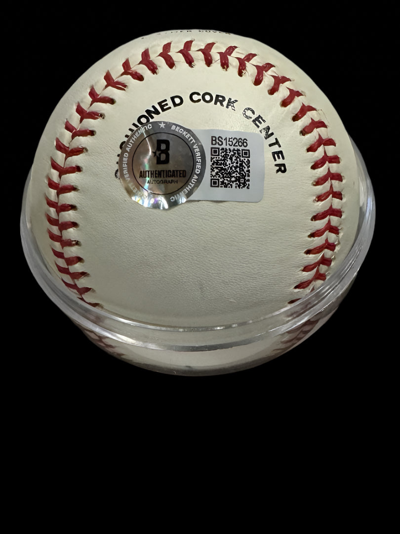 Rich Gedman Signed Baseball - Beckett COA