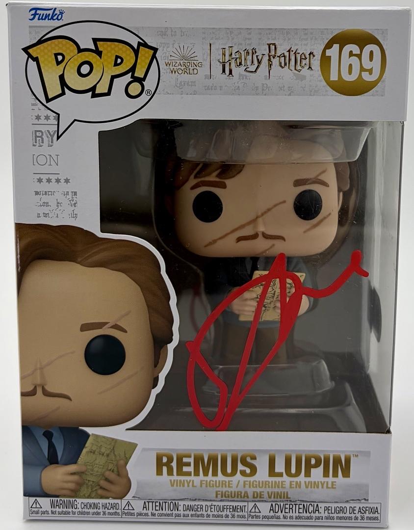 David Thewlis signed "Remus Lupin" Funko #169 (Harry Potter) - SWAU COA *RARE*