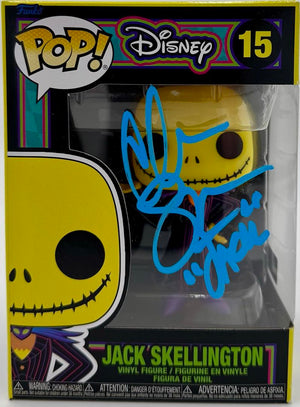 Chris Sarandon Signed Funko Pop #15 Jack Skellington (Nightmare Before Christmas) w/character name - Pristine COA