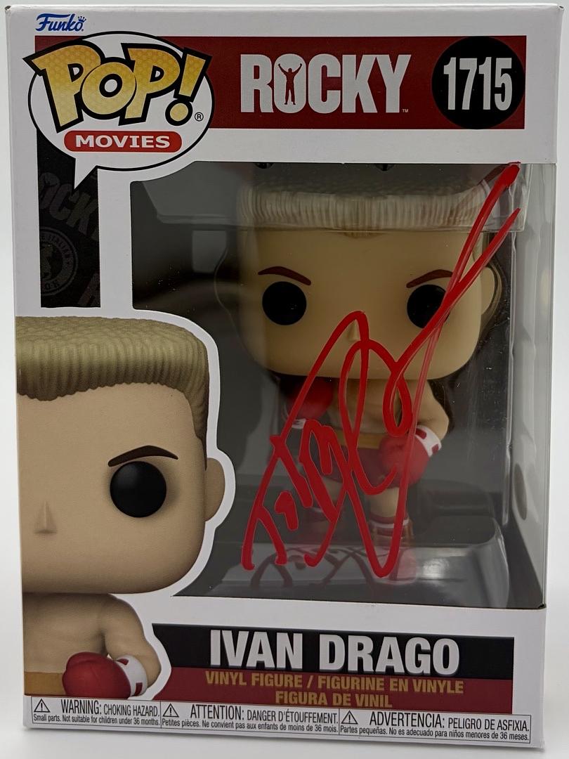 Dolph Lundgren Signed Funko Pop #1715 Ivan Drago (Rocky) - JSA