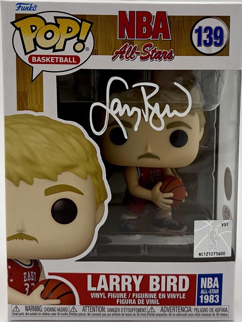 Larry Bird Signed Funko Pop #139 (Boston Celtics/USA Basketball) - PSA COA