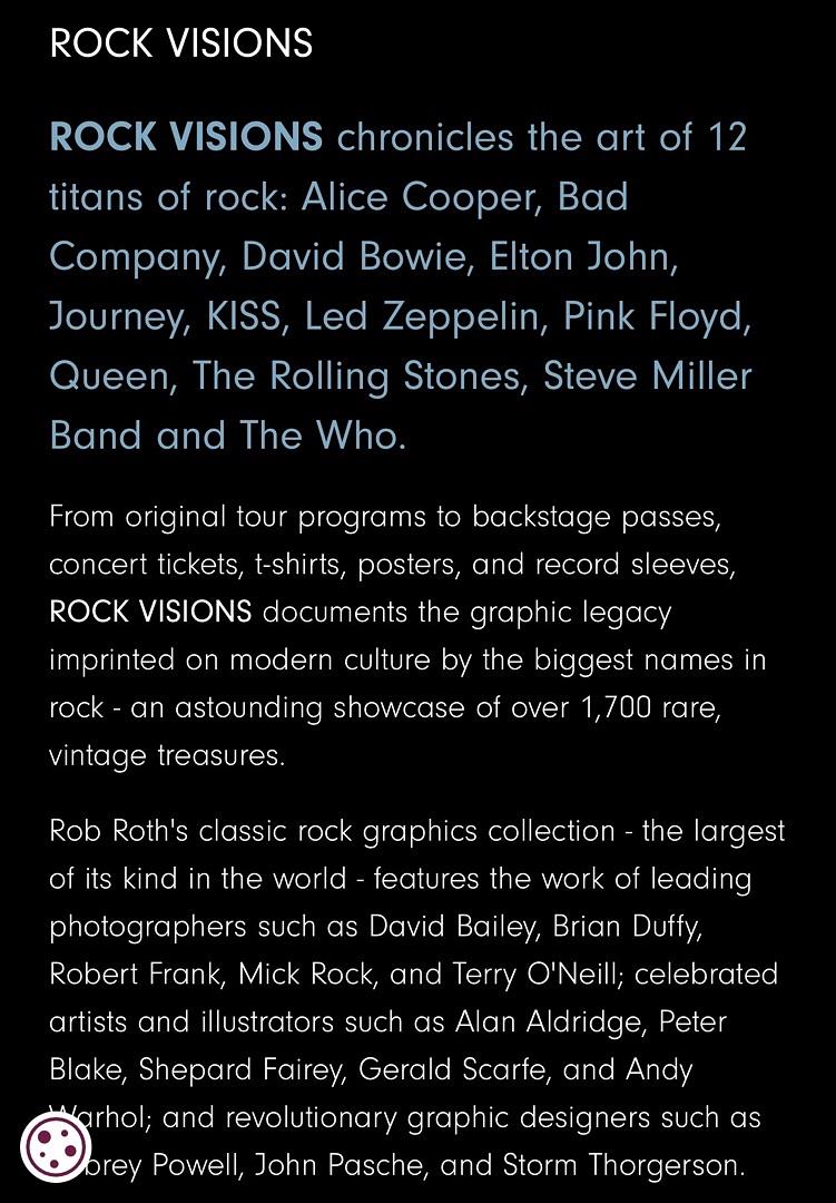 Elton John Rob Roth signed Limited Edition (375/500) book "Rock Visions" - Genesis Publications